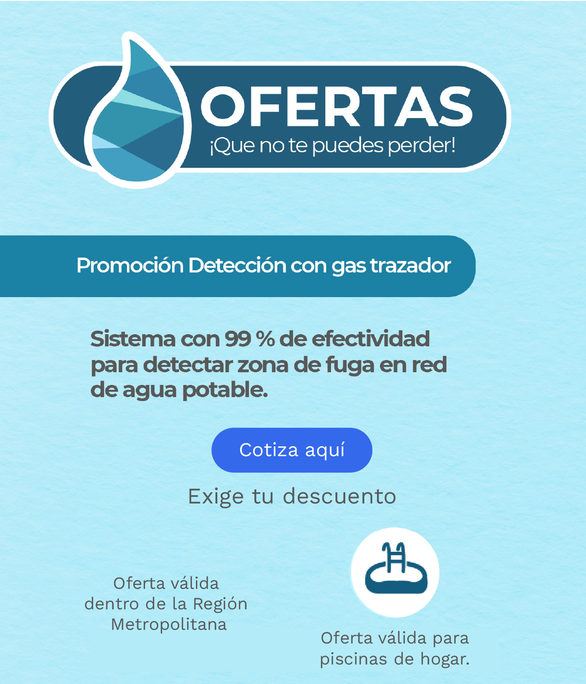 Oferta Fugas Hogar