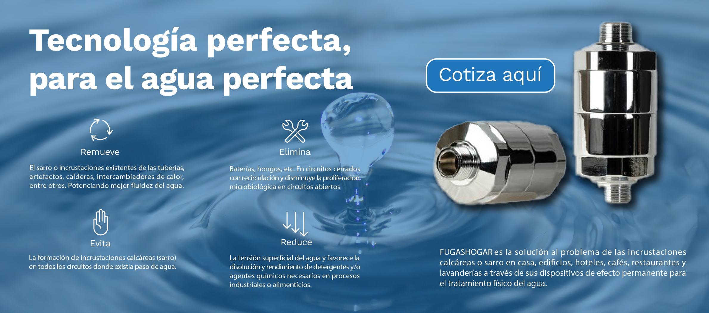 Contáctenos - Fugas Hogar